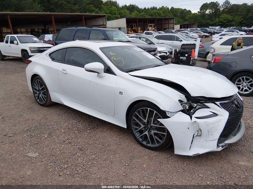 2017 Lexus Rc VIN JTHHA5BC6H5004877 IAAI salvage auction — FRONT END, Salvage (Alabama), sold $2,675 on 2026-07-15 (photo 1)