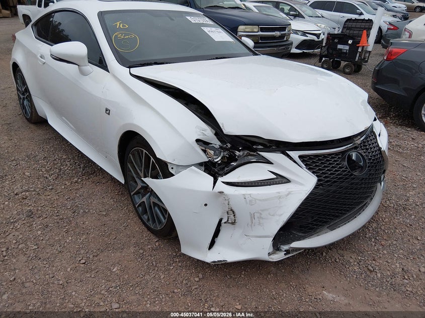 2017 Lexus Rc VIN JTHHA5BC6H5004877 IAAI salvage auction — FRONT END, Salvage (Alabama), sold $2,675 on 2026-07-15 (photo 6)