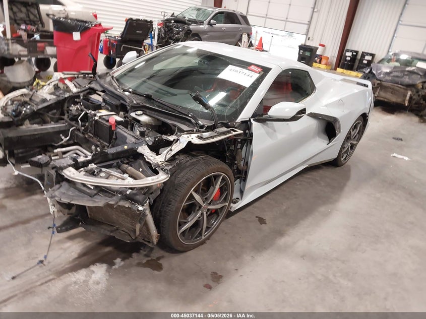 2020 Chevrolet Corvette VIN 1G1Y63D42L5117398 IAAI salvage auction — FRONT & REAR, Salvage (Colorado), sold $26,250 on 2026-07-29 (photo 2)