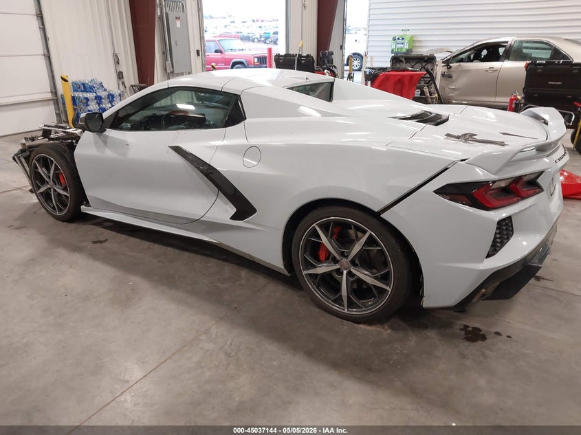 2020 Chevrolet Corvette VIN 1G1Y63D42L5117398 IAAI salvage auction — FRONT & REAR, Salvage (Colorado), sold $26,250 on 2026-07-29 (photo 3)