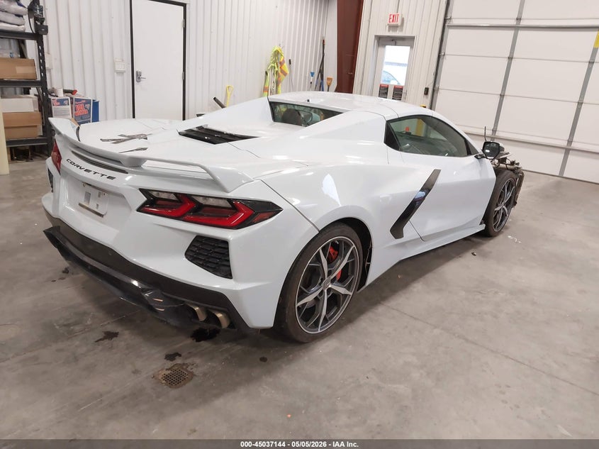 2020 Chevrolet Corvette VIN 1G1Y63D42L5117398 IAAI salvage auction — FRONT & REAR, Salvage (Colorado), sold $26,250 on 2026-07-29 (photo 4)