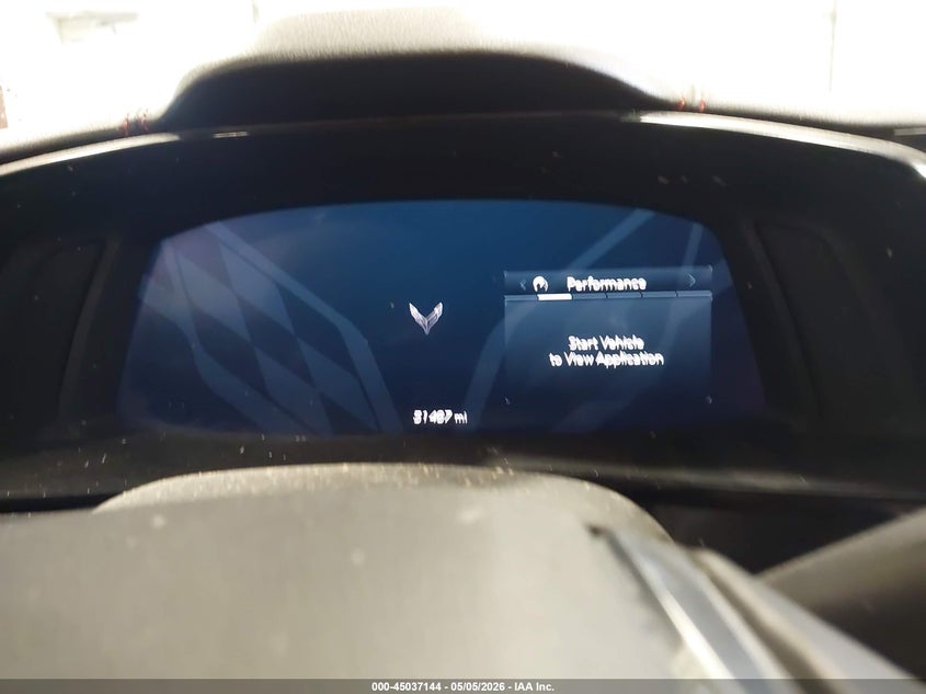 2020 Chevrolet Corvette VIN 1G1Y63D42L5117398 IAAI salvage auction — FRONT & REAR, Salvage (Colorado), sold $26,250 on 2026-07-29 (photo 7)