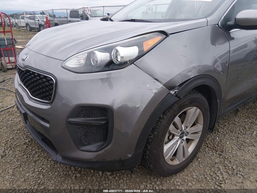 2018 Kia Sportage VIN KNDPM3AC8J7320334 IAAI salvage auction — LEFT FRONT, Salvage (Oregon), sold $1,700 on 2026-07-13 (photo 6)