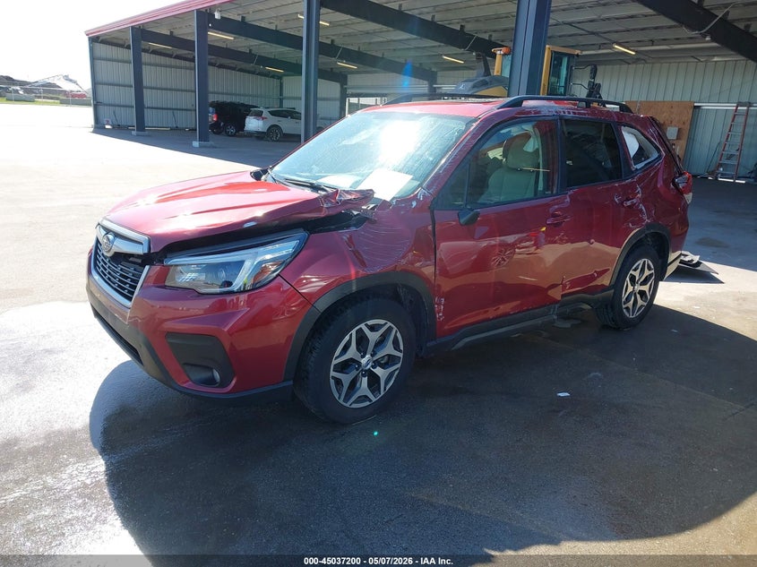 2021 Subaru Forester VIN JF2SKAJC5MH526425 IAAI salvage auction — ROLLOVER, Salvage (Nebraska), sold $1,650 on 2026-07-30 (photo 2)