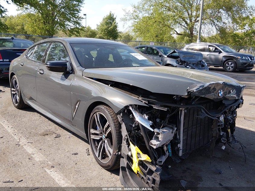 2023 BMW M850i xDrive Gran Coupe VIN WBAGV8C05PCK65223 — IAAI salvage auction photo