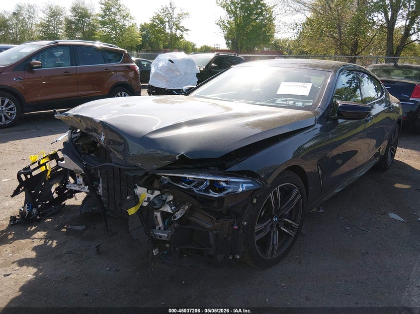 2023 BMW 8er VIN WBAGV8C05PCK65223 IAAI salvage auction — FRONT END, Salvage (New Jersey), sold $28,250 on 2026-07-20 (photo 2)