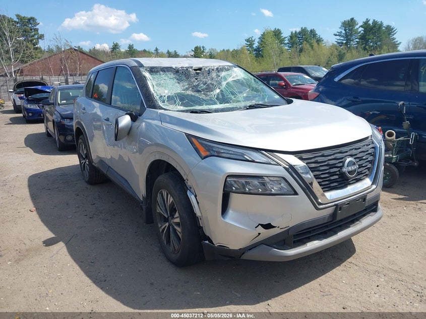 2023 Nissan Rogue VIN JN8BT3BB0PW186196 IAAI salvage auction — ALL OVER, Clear (Virginia), sold $3,700 on 2026-07-10 (photo 1)