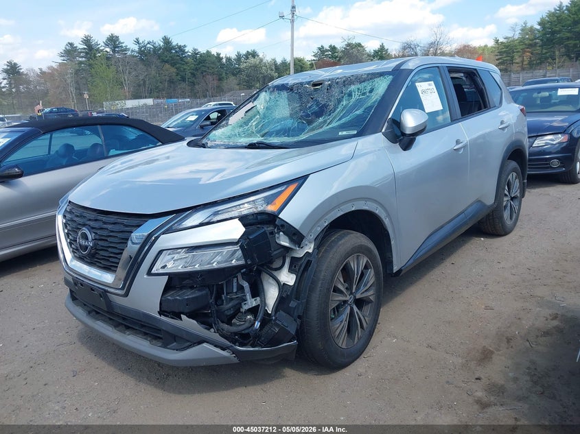 2023 Nissan Rogue VIN JN8BT3BB0PW186196 IAAI salvage auction — ALL OVER, Clear (Virginia), sold $3,700 on 2026-07-10 (photo 2)