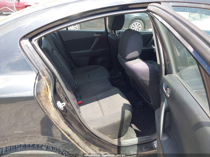 2012 Mazda 3 VIN JM1BL1V8XC1601161 IAAI salvage auction — LEFT REAR, Salvage (Idaho), sold $600 on 2026-07-15 (photo 8)