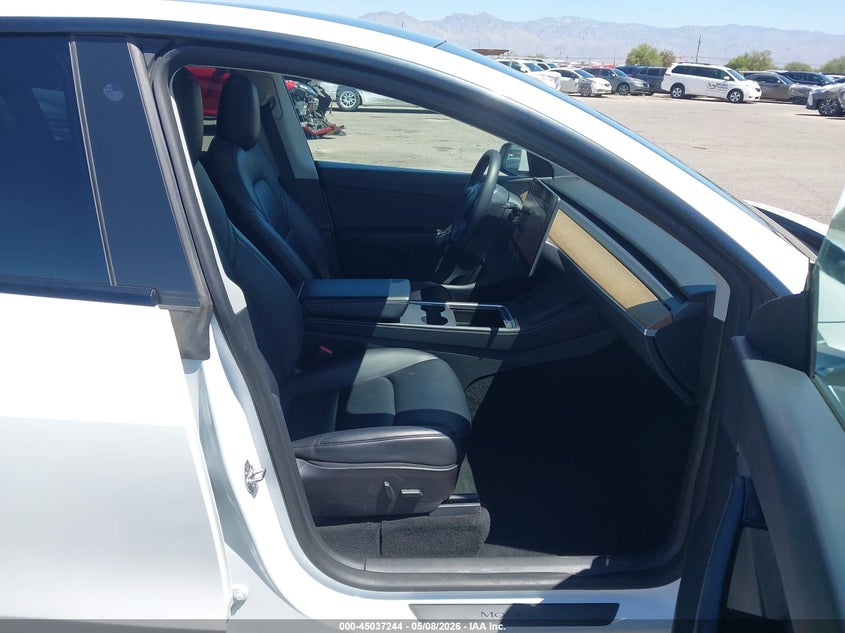 2022 Tesla Model y VIN 7SAYGDEF4NF395556 IAAI salvage auction — RIGHT FRONT, Salvage (Arizona), sold $12,550 on 2026-07-09 (photo 5)