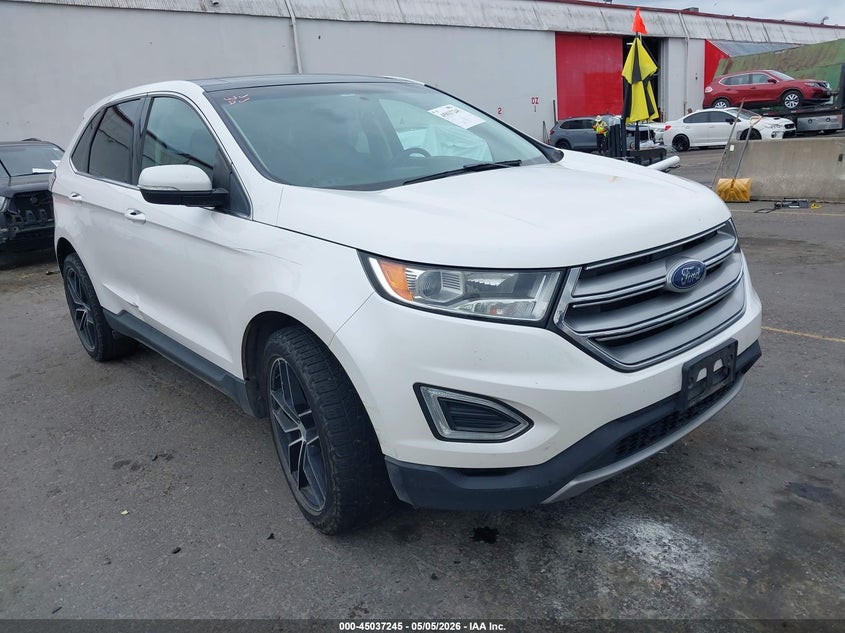 2015 Ford Edge VIN 2FMTK3J96FBC07615 IAAI salvage auction — SIDE, Salvage (Oregon), sold $2,100 on 2026-07-09 (photo 1)