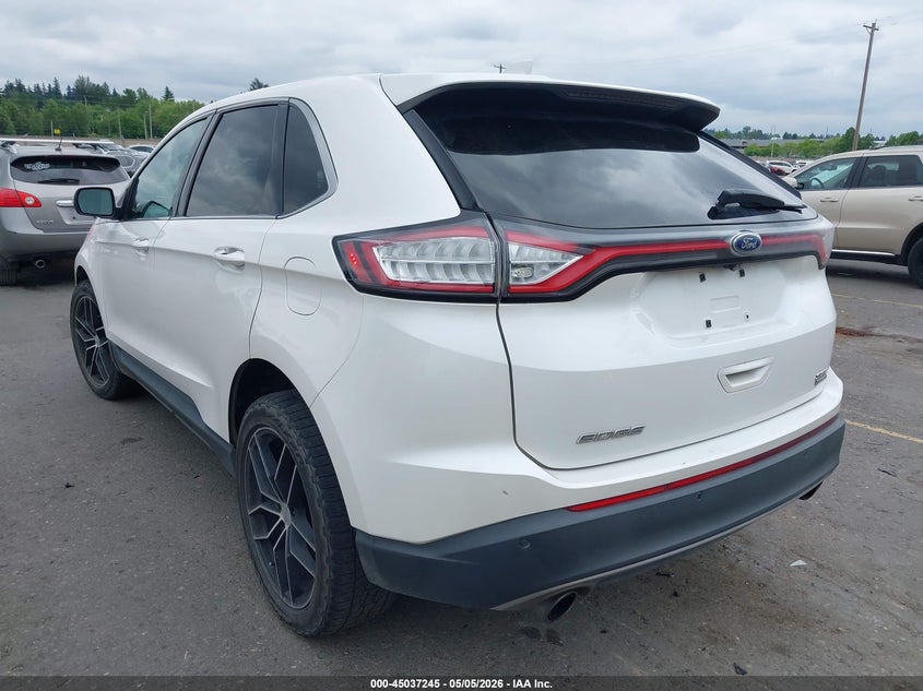 2015 Ford Edge VIN 2FMTK3J96FBC07615 IAAI salvage auction — SIDE, Salvage (Oregon), sold $2,100 on 2026-07-09 (photo 3)