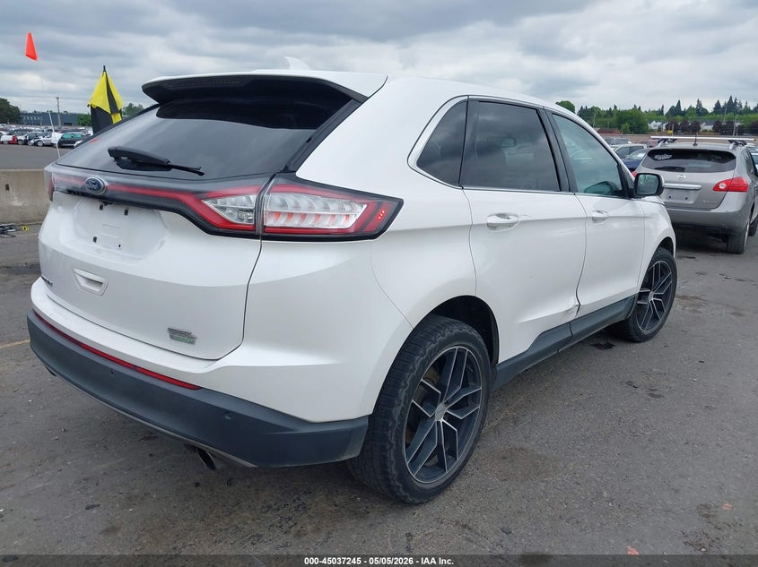 2015 Ford Edge VIN 2FMTK3J96FBC07615 IAAI salvage auction — SIDE, Salvage (Oregon), sold $2,100 on 2026-07-09 (photo 4)