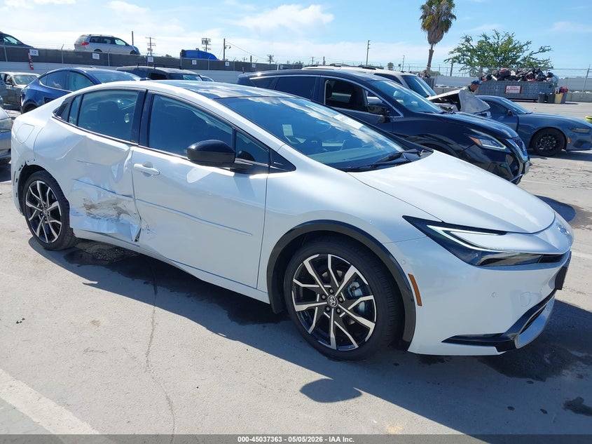 2026 Toyota Prius VIN JTDACACUXT3074237 IAAI salvage auction — RIGHT SIDE, Salvage (California), sold $18,000 on 2026-07-15 (photo 1)