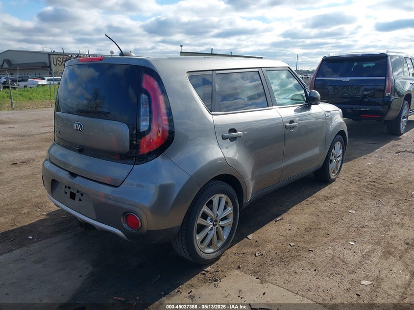 2018 Kia Soul VIN KNDJP3A54J7509562 IAAI salvage auction — FRONT END, Clear (Michigan), sold $1,250 on 2026-07-23 (photo 4)