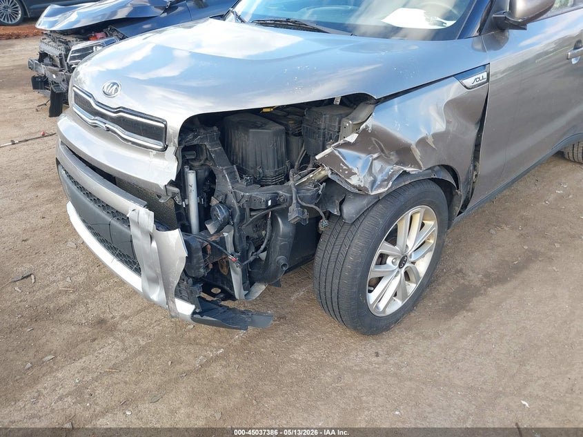2018 Kia Soul VIN KNDJP3A54J7509562 IAAI salvage auction — FRONT END, Clear (Michigan), sold $1,250 on 2026-07-23 (photo 6)