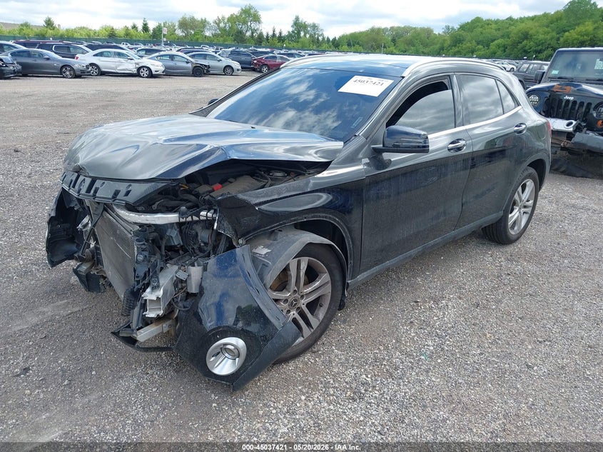 2019 Mercedes-benz Gla-klasse VIN WDCTG4GB6KU016006 IAAI salvage auction — FRONT END, Salvage (Illinois), sold $3,000 on 2026-07-22 (photo 2)