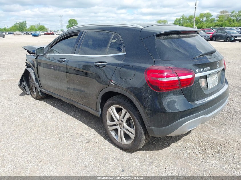 2019 Mercedes-benz Gla-klasse VIN WDCTG4GB6KU016006 IAAI salvage auction — FRONT END, Salvage (Illinois), sold $3,000 on 2026-07-22 (photo 3)