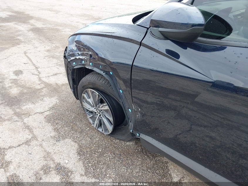 2024 Hyundai Tucson VIN KM8JBCD12RU164905 IAAI salvage auction — LEFT FRONT, Salvage (Illinois), sold $9,600 on 2026-07-16 (photo 6)