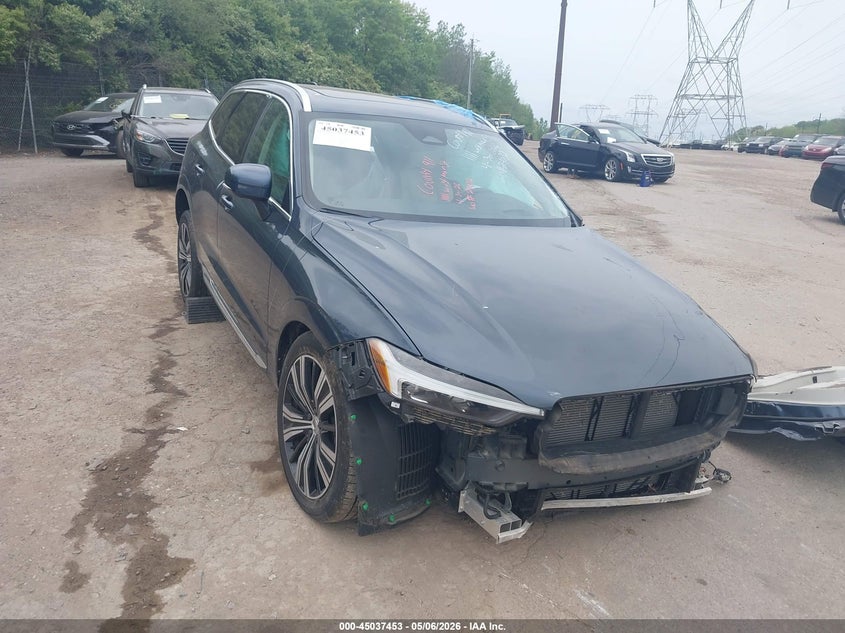 2022 Volvo Xc60 VIN YV4062RLXN1007558 IAAI salvage auction — FRONT END, Salvage (Pennsylvania), sold $6,000 on 2026-07-10 (photo 1)