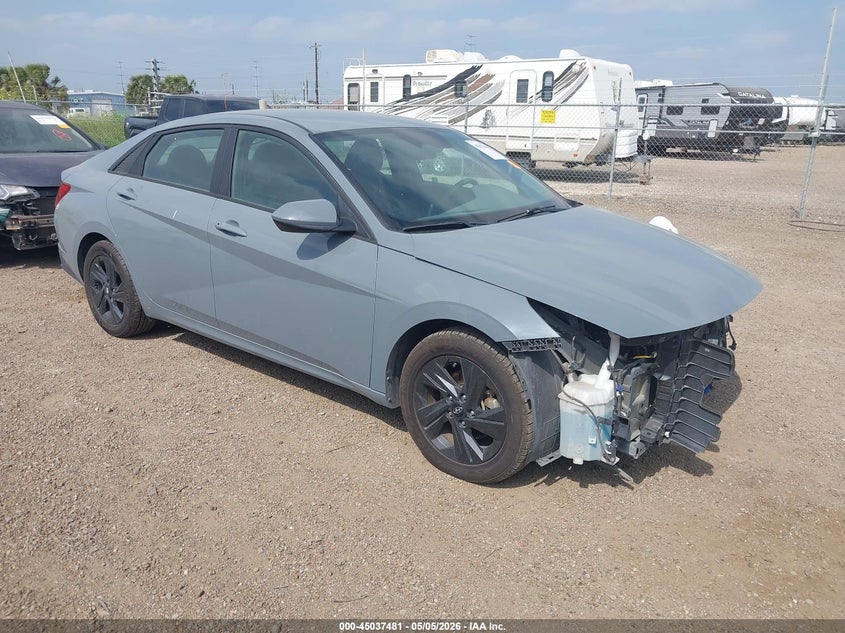 2022 Hyundai Elantra VIN KMHLS4AG8NU216958 IAAI salvage auction — FRONT END, Original (Texas), sold $5,500 on 2026-07-07 (photo 1)