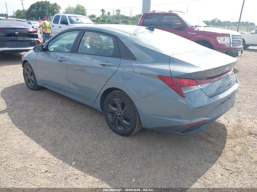 2022 Hyundai Elantra VIN KMHLS4AG8NU216958 IAAI salvage auction — FRONT END, Original (Texas), sold $5,500 on 2026-07-07 (photo 3)