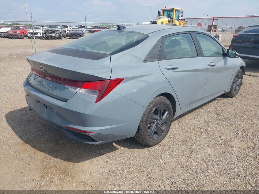 2022 Hyundai Elantra VIN KMHLS4AG8NU216958 IAAI salvage auction — FRONT END, Original (Texas), sold $5,500 on 2026-07-07 (photo 4)