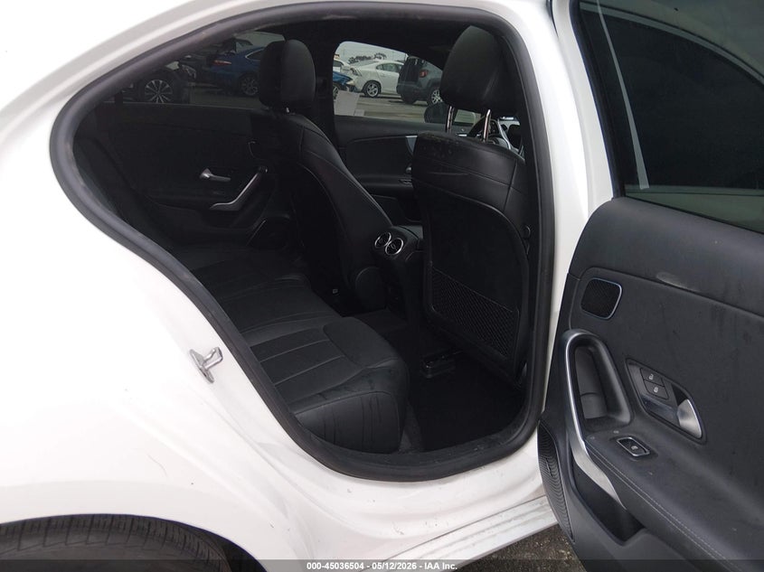 2021 Mercedes-benz A-klasse VIN W1K3G4EB2MJ277362 IAAI salvage auction — LEFT REAR, Salvage (California), sold $7,100 on 2026-07-30 (photo 8)