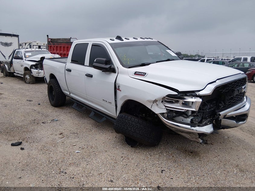 2022 Ram 3500 VIN 3C63R3CL6NG226676 IAAI salvage auction — RIGHT FRONT, Original (Texas), sold $7,150 on 2026-07-09 (photo 1)