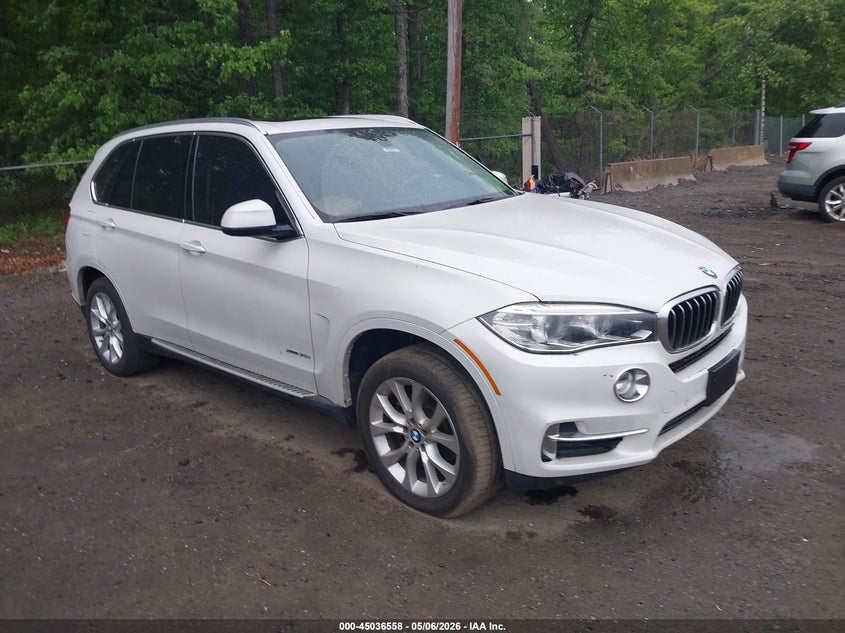 2015 BMW X5 VIN 5UXKR0C51F0K53311 IAAI salvage auction — LEFT REAR, Salvage - 75% Or Less (Maryland), sold $3,400 on 2026-07-29 (photo 1)