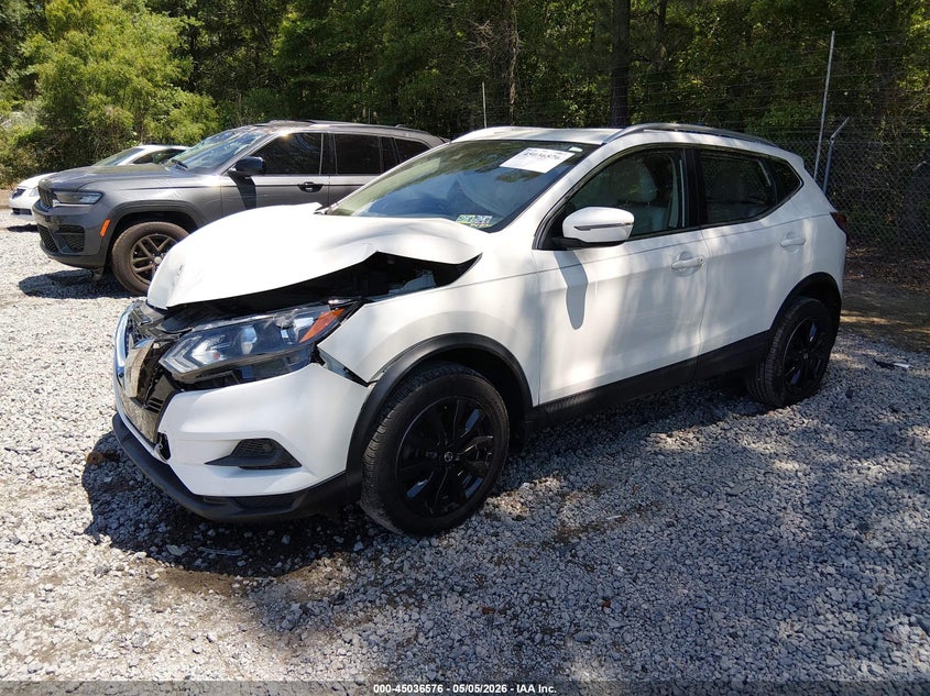 2020 Nissan Rogue VIN JN1BJ1CV7LW543630 IAAI salvage auction — FRONT END, Salvage (South Carolina), sold $2,050 on 2026-07-14 (photo 2)