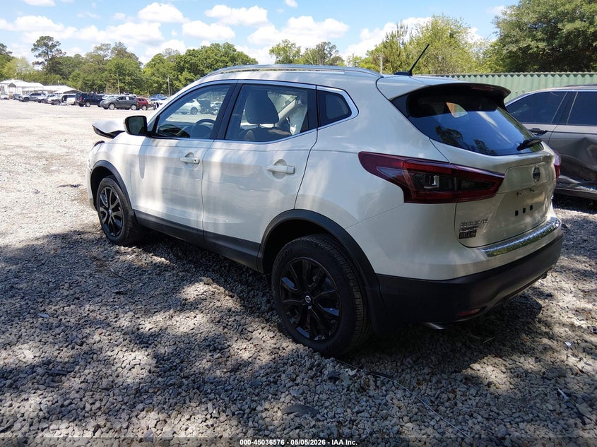 2020 Nissan Rogue VIN JN1BJ1CV7LW543630 IAAI salvage auction — FRONT END, Salvage (South Carolina), sold $2,050 on 2026-07-14 (photo 3)