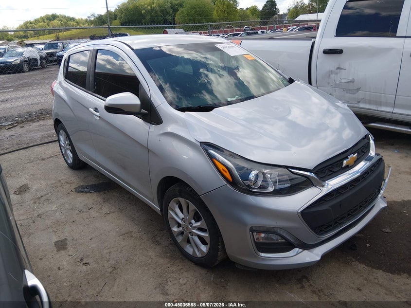 2020 Chevrolet Spark VIN KL8CD6SA2LC456992 IAAI salvage auction — FRONT END, Salvage (West Virginia), sold $775 on 2026-07-09 (photo 1)