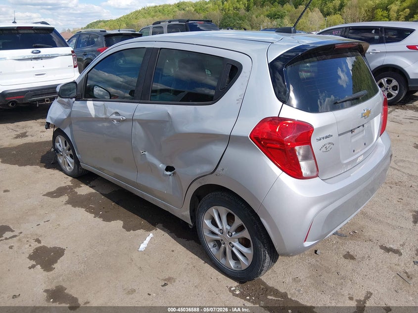 2020 Chevrolet Spark VIN KL8CD6SA2LC456992 IAAI salvage auction — FRONT END, Salvage (West Virginia), sold $775 on 2026-07-09 (photo 3)