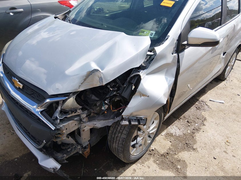 2020 Chevrolet Spark VIN KL8CD6SA2LC456992 IAAI salvage auction — FRONT END, Salvage (West Virginia), sold $775 on 2026-07-09 (photo 6)