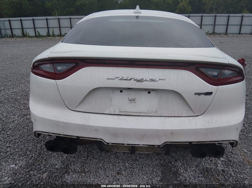 2020 Kia Stinger VIN KNAE15LA4L6084407 IAAI salvage auction — RIGHT SIDE, Salvage (Alabama), sold $2,750 on 2026-07-16 (photo 6)