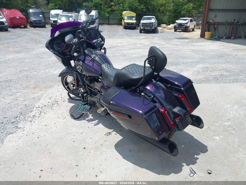 2025 Harley-davidson Road glide VIN 1HD1KH714SB618312 IAAI salvage auction — LEFT SIDE, Rebuildable (Florida), sold $17,050 on 2026-07-15 (photo 3)