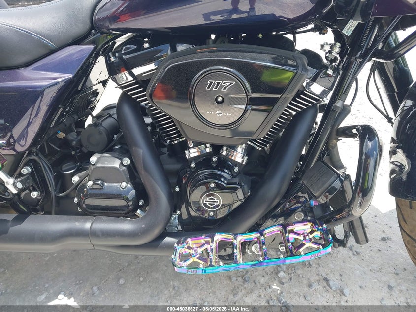 2025 Harley-davidson Road glide VIN 1HD1KH714SB618312 IAAI salvage auction — LEFT SIDE, Rebuildable (Florida), sold $17,050 on 2026-07-15 (photo 8)