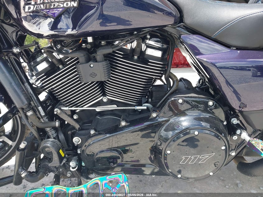 2025 Harley-davidson Road glide VIN 1HD1KH714SB618312 IAAI salvage auction — LEFT SIDE, Rebuildable (Florida), sold $17,050 on 2026-07-15 (photo 9)
