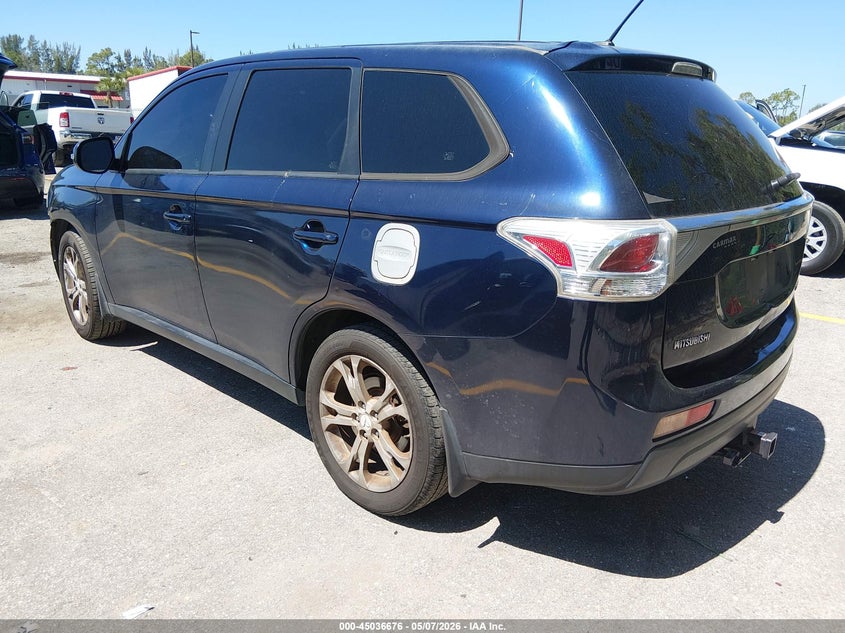 2014 Mitsubishi Outlander VIN JA4AD3A35EZ009275 IAAI salvage auction — FRONT END, Rebuildable (Florida), sold $900 on 2026-07-13 (photo 3)
