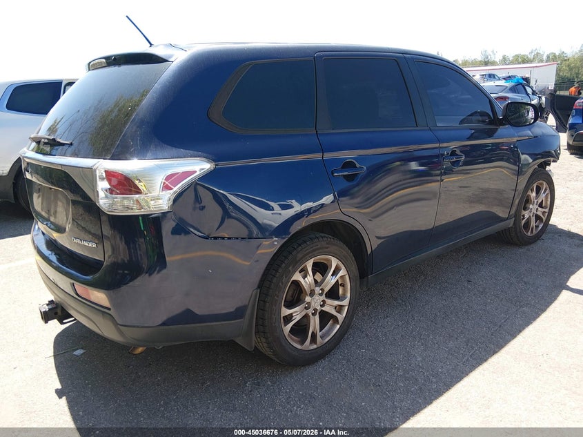2014 Mitsubishi Outlander VIN JA4AD3A35EZ009275 IAAI salvage auction — FRONT END, Rebuildable (Florida), sold $900 on 2026-07-13 (photo 4)