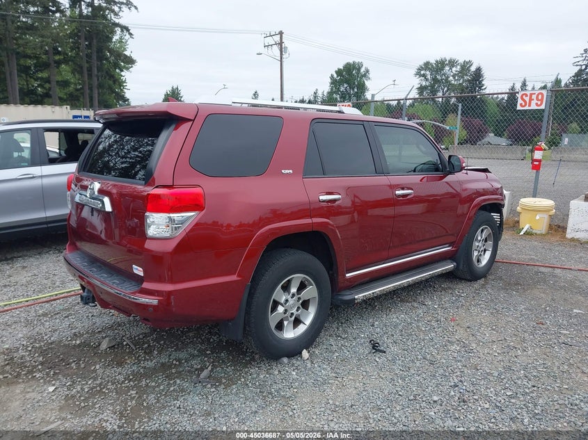 2012 Toyota 4runner VIN JTEZU5JR8C5038696 IAAI salvage auction — FRONT END, Salvage (Texas), sold $5,950 on 2026-07-08 (photo 4)