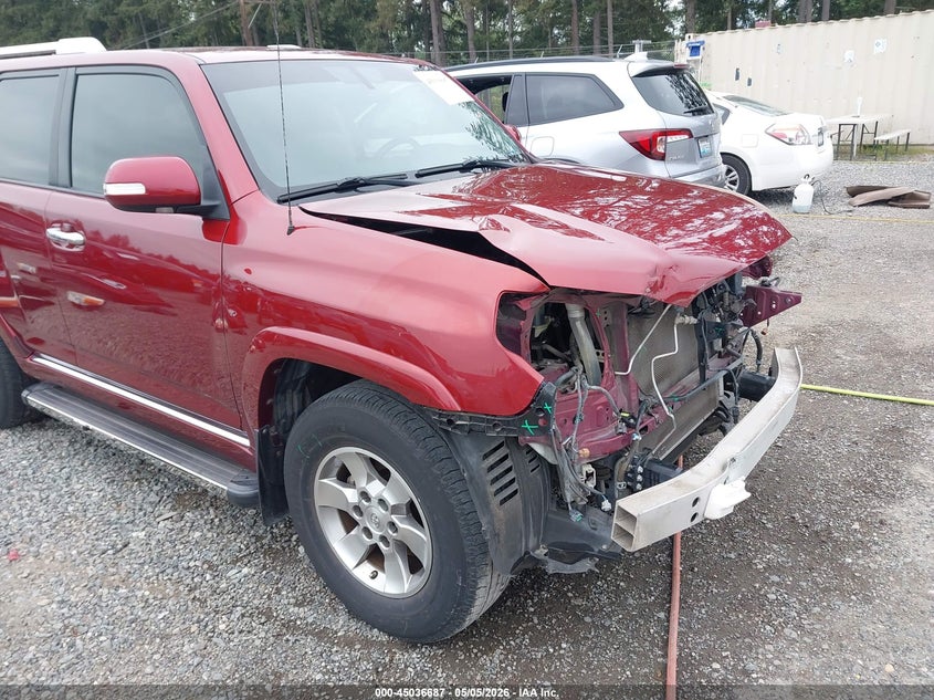 2012 Toyota 4runner VIN JTEZU5JR8C5038696 IAAI salvage auction — FRONT END, Salvage (Texas), sold $5,950 on 2026-07-08 (photo 6)
