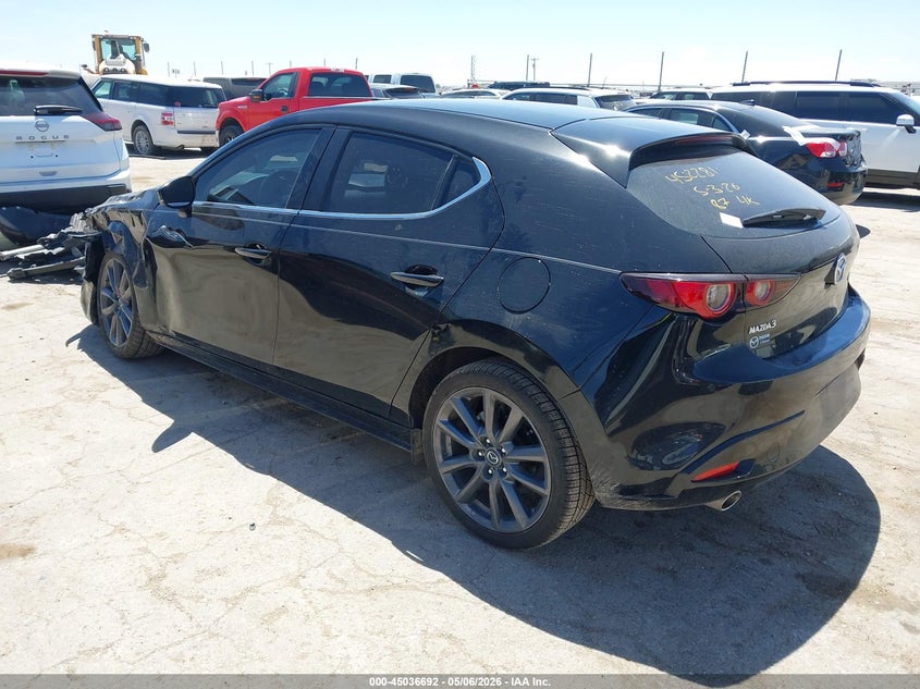 2023 Mazda 3 VIN JM1BPAKM1P1603974 IAAI salvage auction — LEFT SIDE, Original (Texas), sold $5,150 on 2026-07-21 (photo 3)