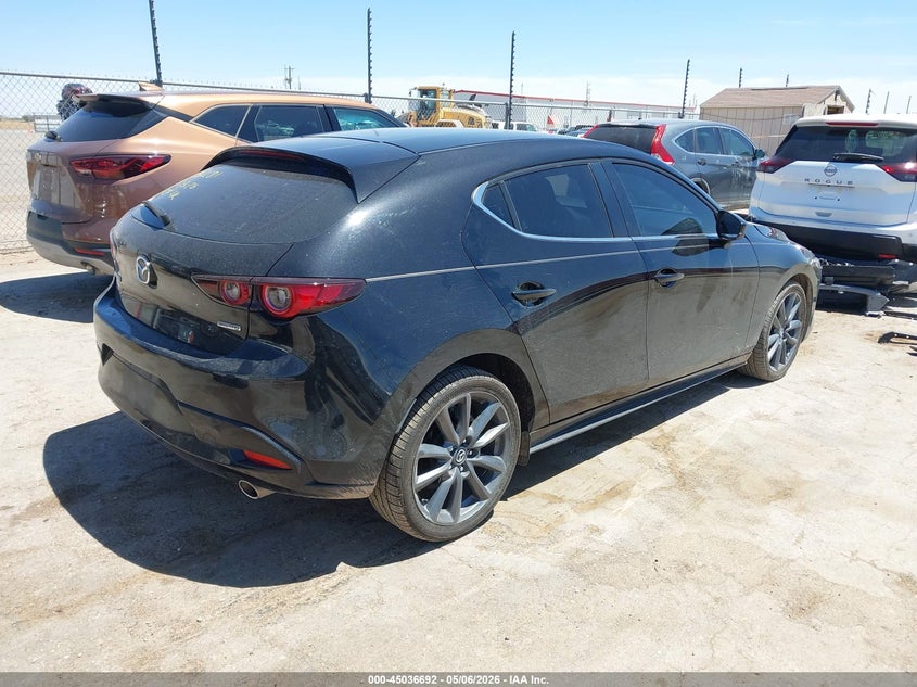 2023 Mazda 3 VIN JM1BPAKM1P1603974 IAAI salvage auction — LEFT SIDE, Original (Texas), sold $5,150 on 2026-07-21 (photo 4)