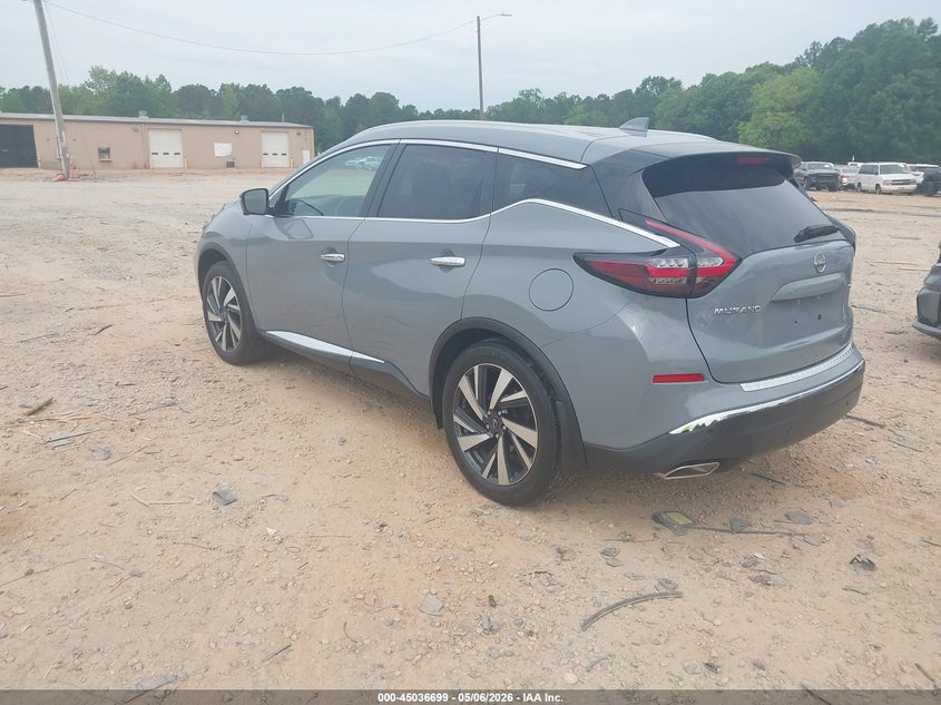 2023 Nissan Murano VIN 5N1AZ2CS8PC108230 IAAI salvage auction — FRONT END, Salvage (North Carolina), sold $7,950 on 2026-07-20 (photo 3)
