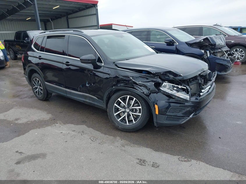 2021 Volkswagen Tiguan VIN 3VV2B7AX7MM071823 IAAI salvage auction — RIGHT SIDE, Salvage (Nebraska), sold $3,750 on 2026-07-09 (photo 1)