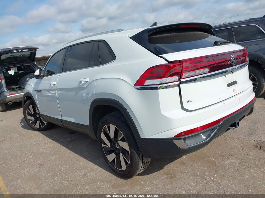 2025 Volkswagen Atlas cross sport VIN 1V2JE2CA3SC215779 IAAI salvage auction — FRONT END, Original (Texas), sold $11,200 on 2026-07-22 (photo 3)