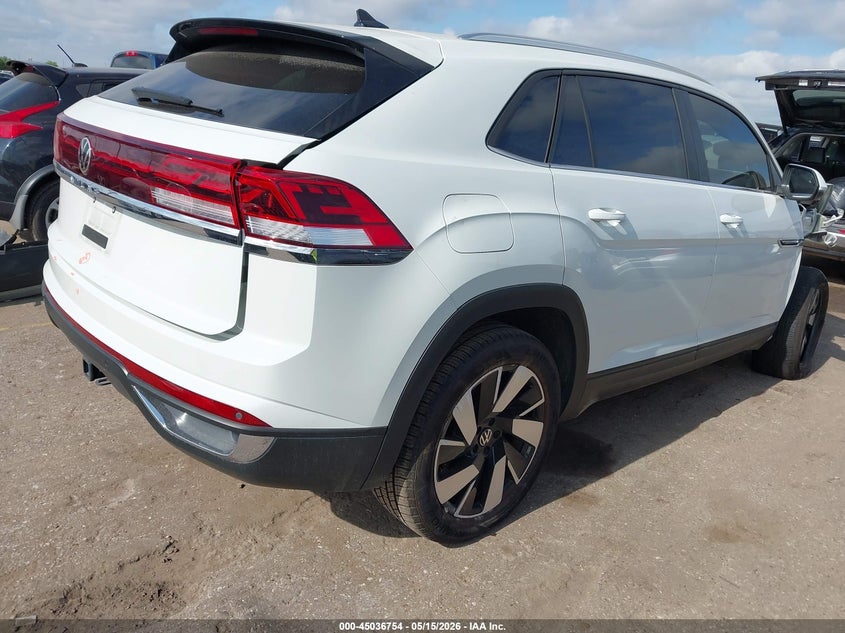 2025 Volkswagen Atlas cross sport VIN 1V2JE2CA3SC215779 IAAI salvage auction — FRONT END, Original (Texas), sold $11,200 on 2026-07-22 (photo 4)