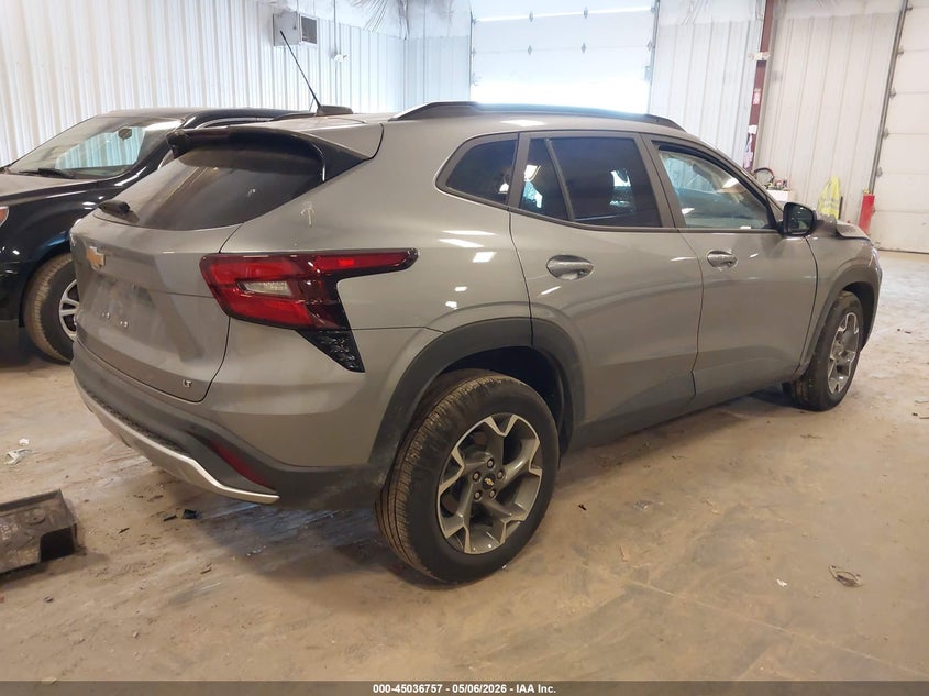 2025 Chevrolet Trax VIN KL77LHEP1SC225231 IAAI salvage auction — FRONT END, Scrap (Michigan), sold $1,350 on 2026-07-14 (photo 4)